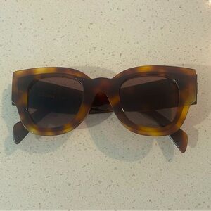 Celine tortoise shell sunglasses